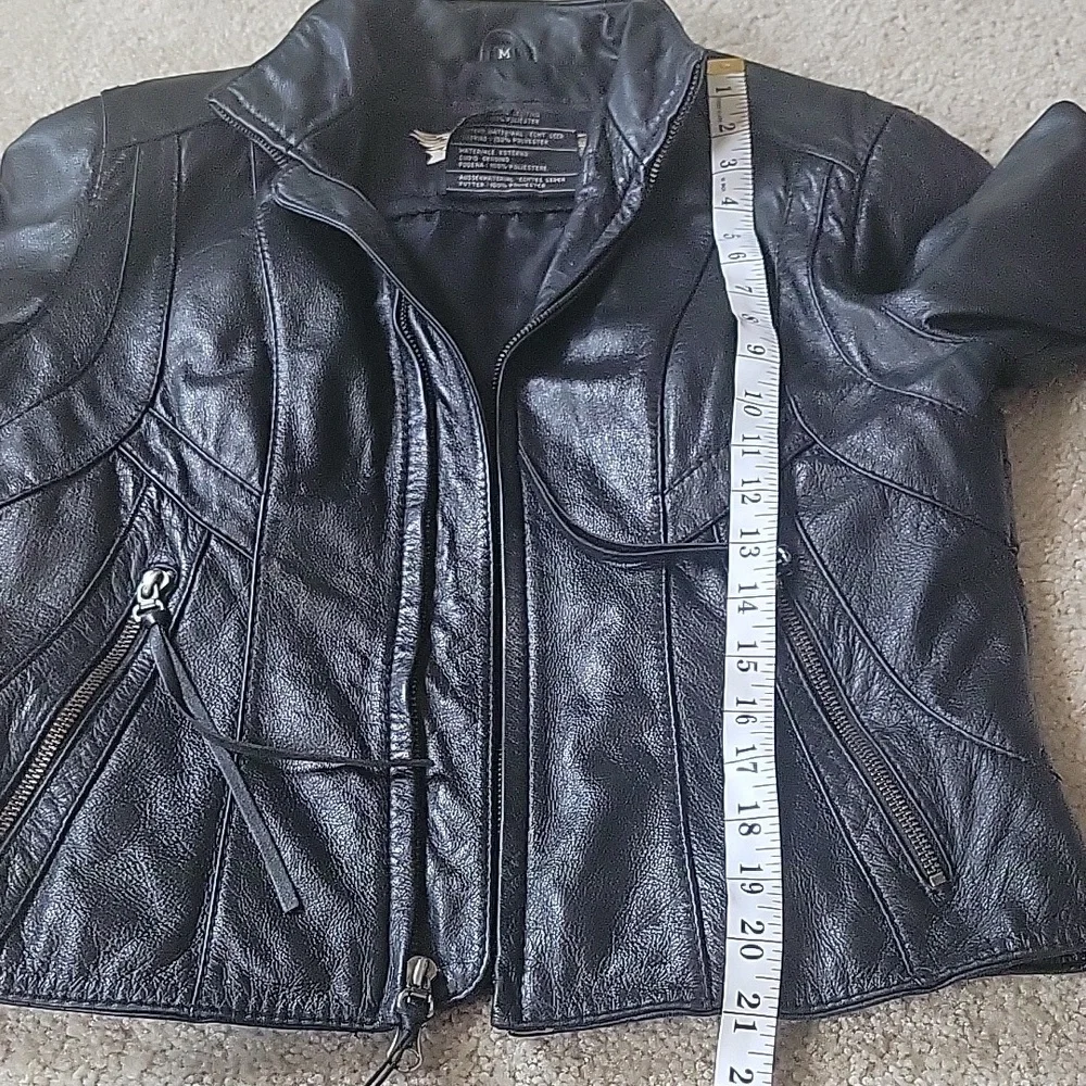 Harley Davidson Moon Shadow Tribal Leather Jacket - Picture 13 of 13